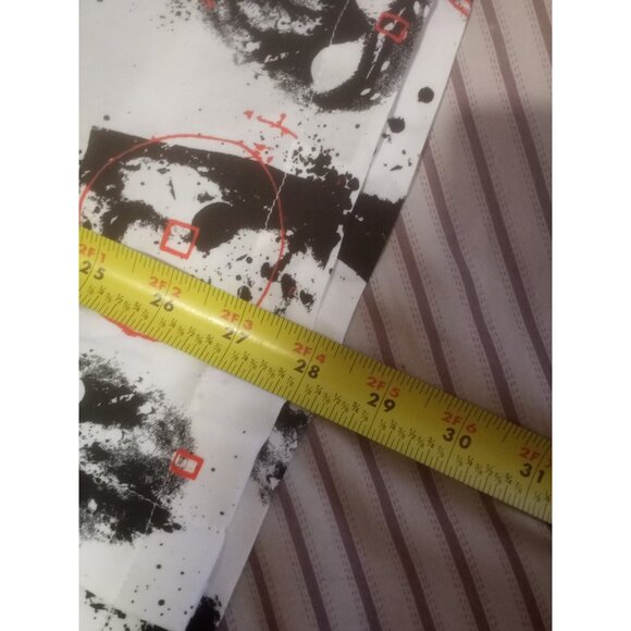 New Friday the 13th Mens Jason Voorhees AOP Button Down Shirt Large L - Picture 13 of 13